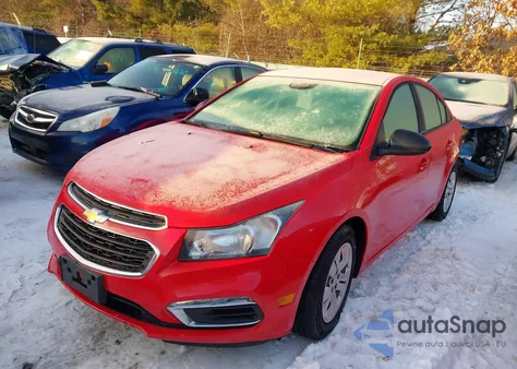 2015 Chevrolet Cruze Ls Auto from USA, damaged, VIN 1G1PA5SH2F7293470